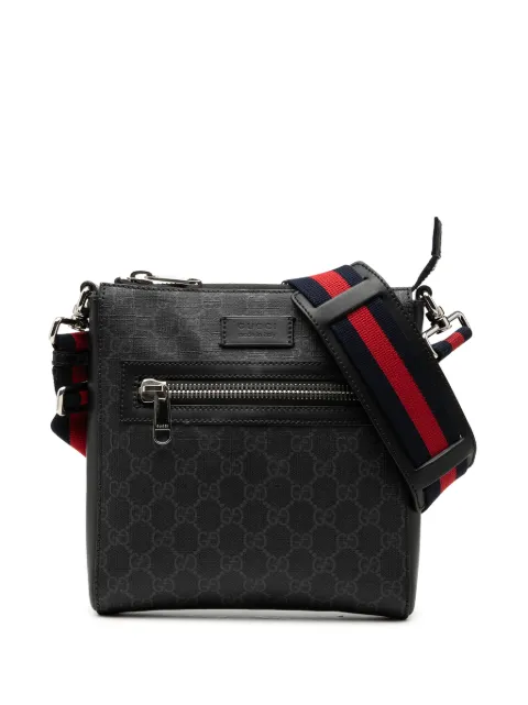 Gucci Pre-Owned 2000-2015 Small GG Supreme Web Messenger Bag crossbody bag