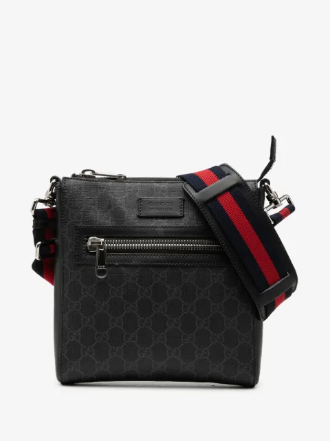 Gucci Pre-Owned 2000-2015 Small GG Supreme Web Messenger Bag crossbody bag