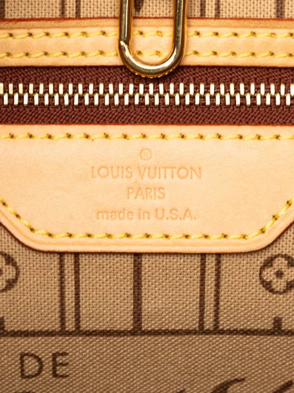 Louis Vuitton Pre-Owned 2007 Monogram Neverfull GM Tote Bag