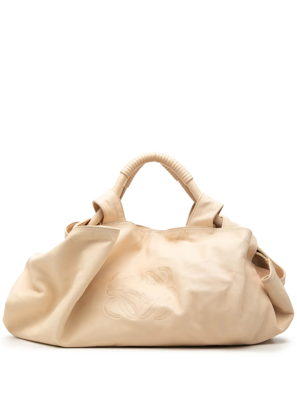 Pre-owned Loewe 2006 Nappa Aire Hobo Bag In Brown