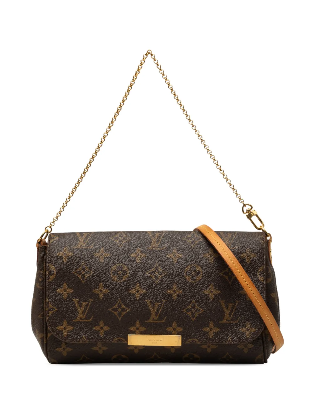Louis Vuitton Pre-Owned 2012 Monogram Favorite MM satchel - Marrone
