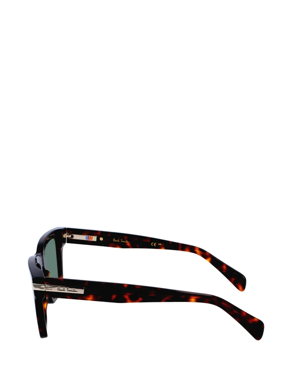 Paul Smith Harberton zonnebril met vierkant montuur Bruin