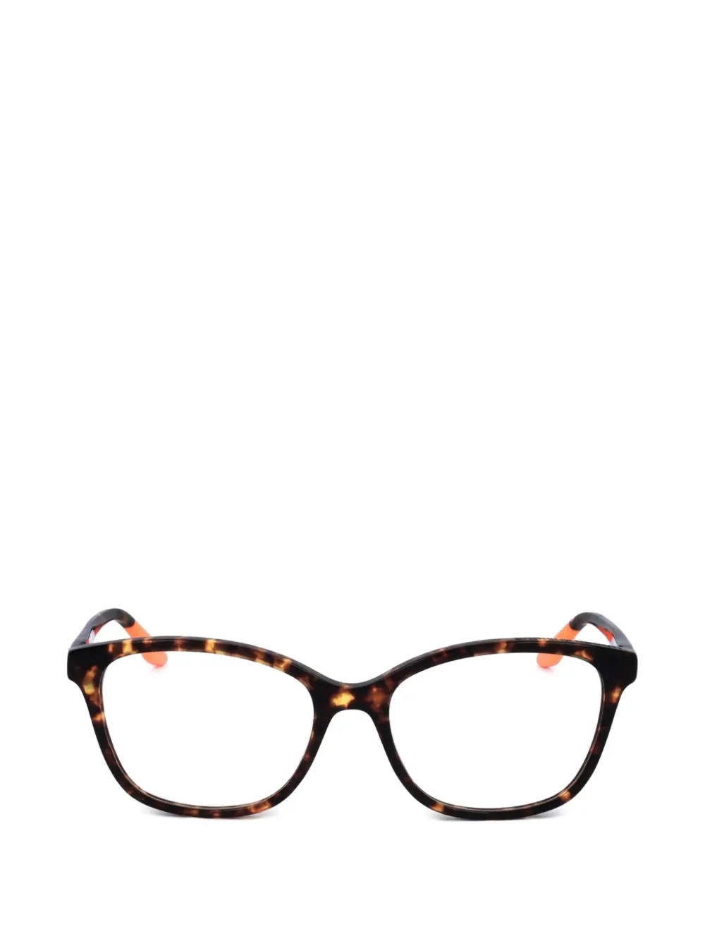 Under Armour tortoiseshell-effect square-frame glasses · One Size