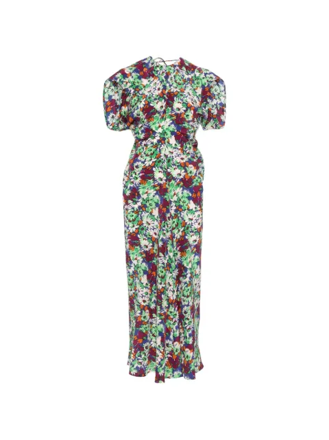 Marni floral-print midi dress