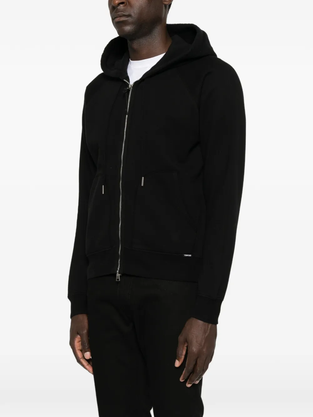 TOM FORD Hoodie met trekkoord Zwart