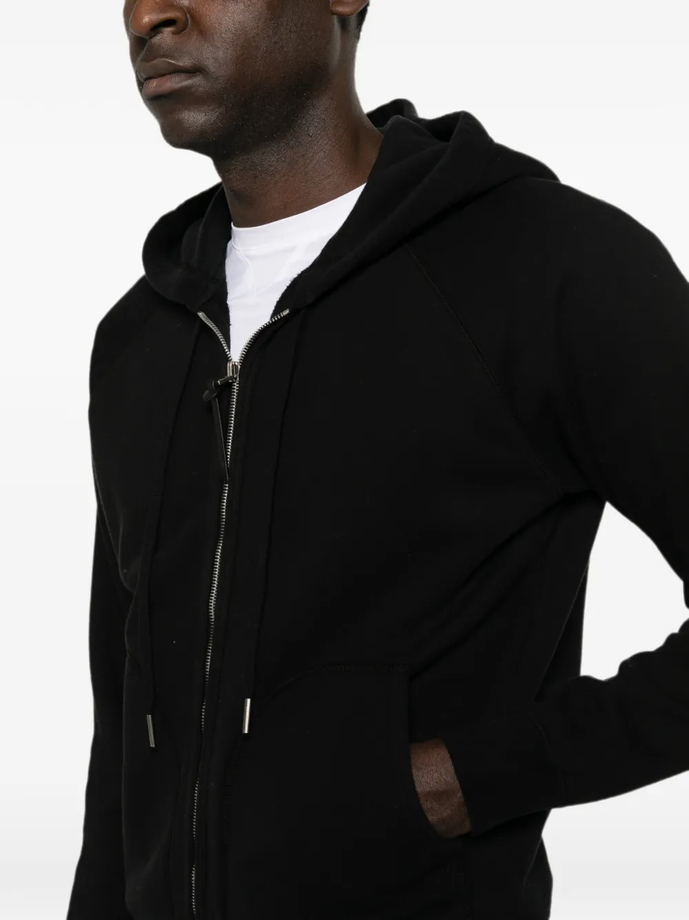 TOM FORD Hoodie met trekkoord Zwart
