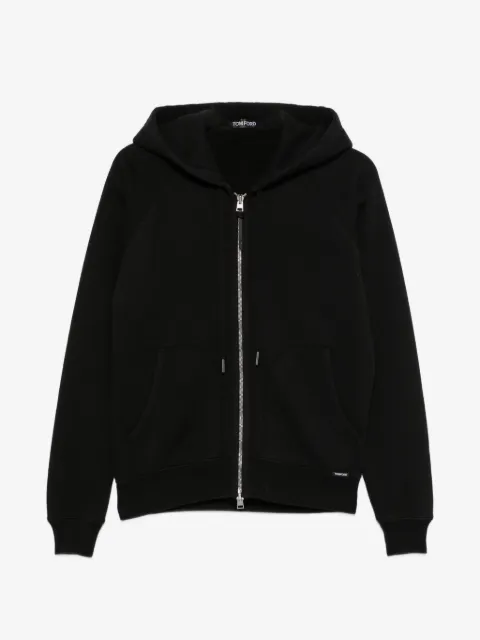 TOM FORD sudadera con capucha y cremallera