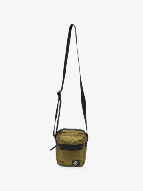 Stone Island logo-patch messenger bag