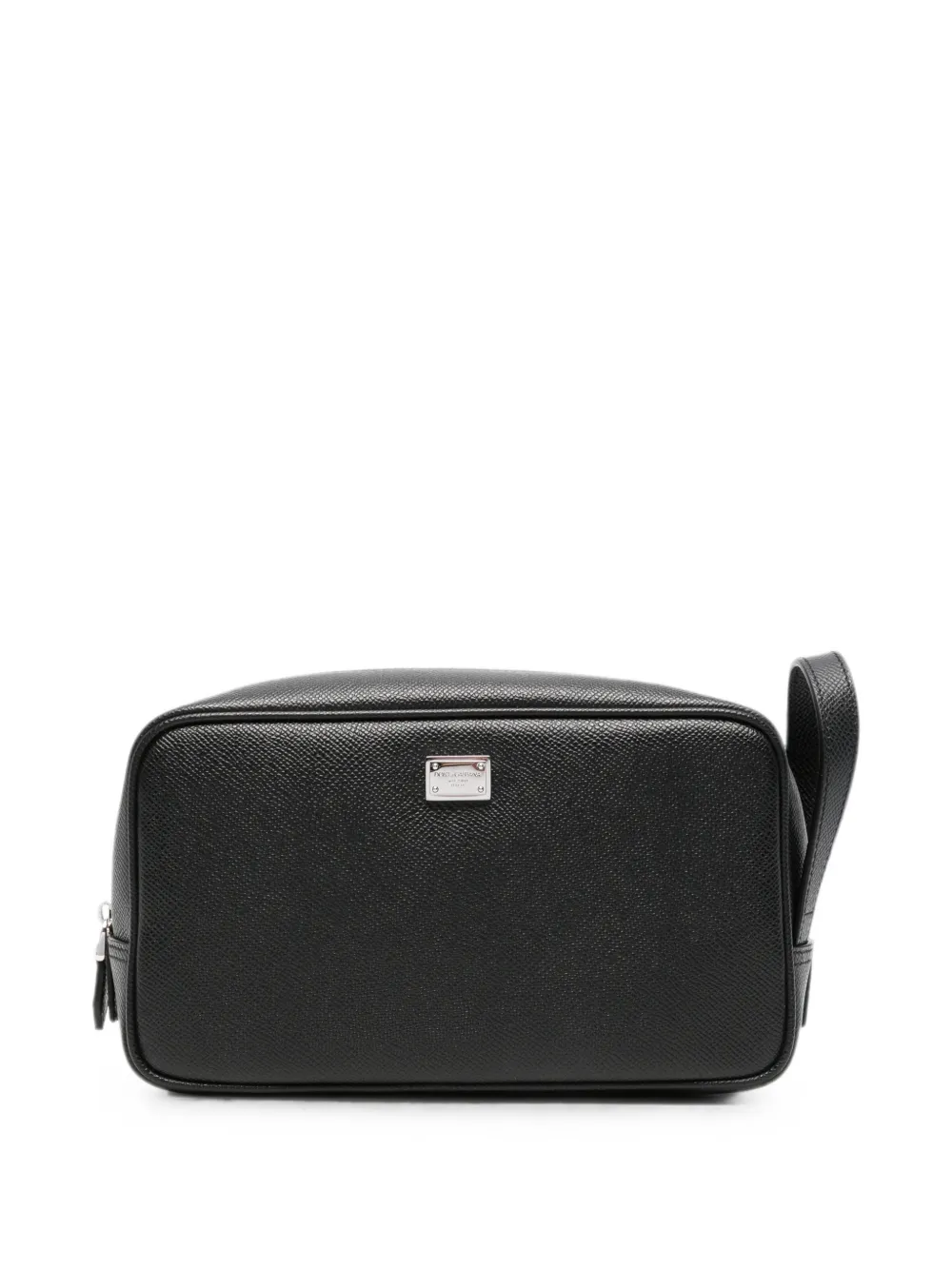 Dolce & Gabbana レザートラベルポーチ | ブラック | Image 1
