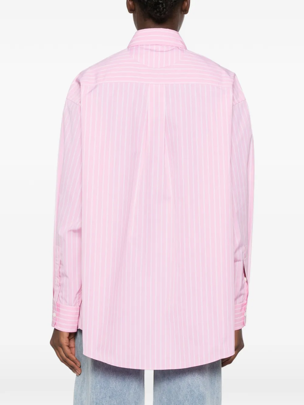 Marni Gestreept overhemd Roze