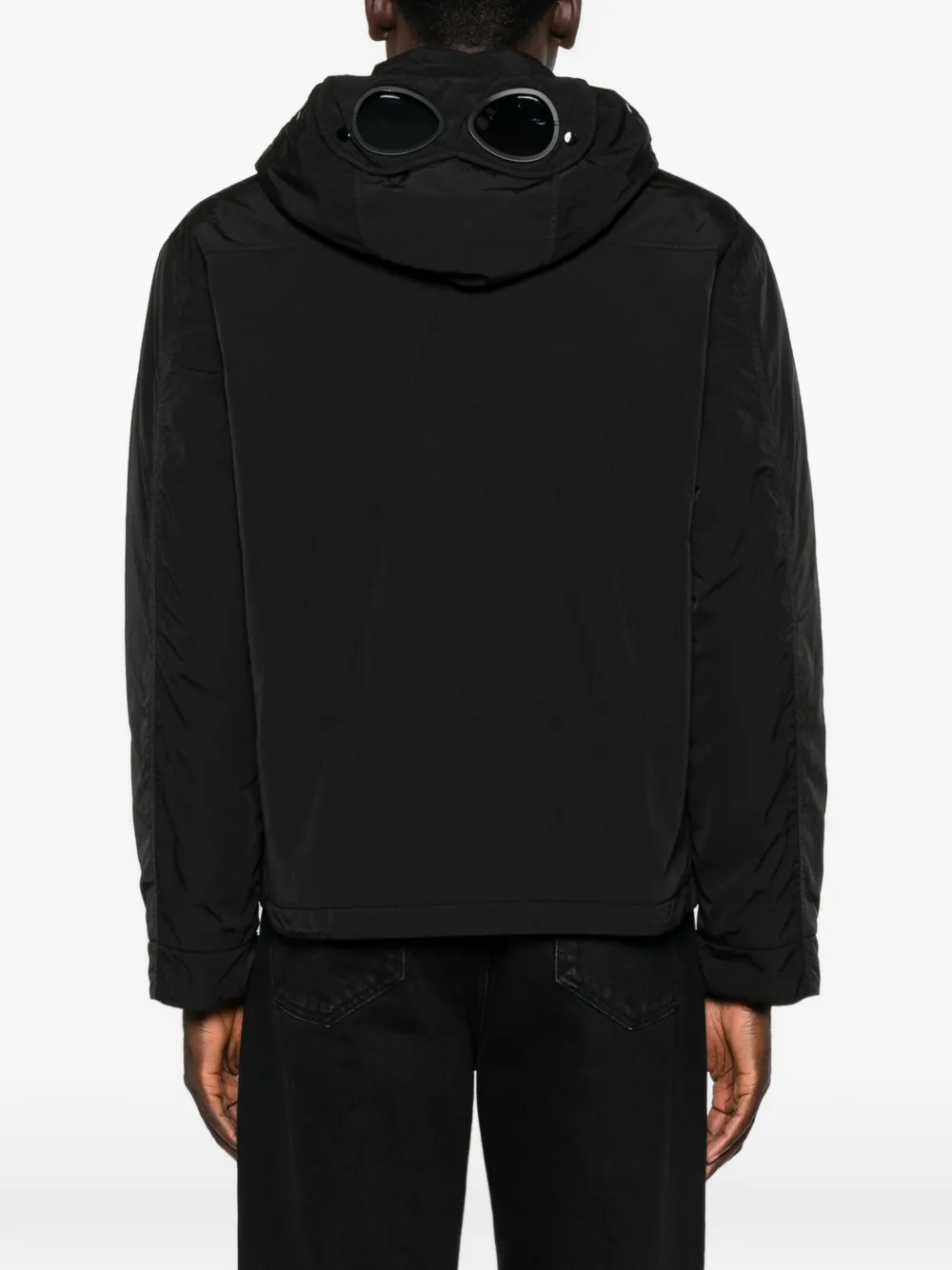 C.P. Company Heavy Chrome-R Goggle Jacket | Black | FARFETCH