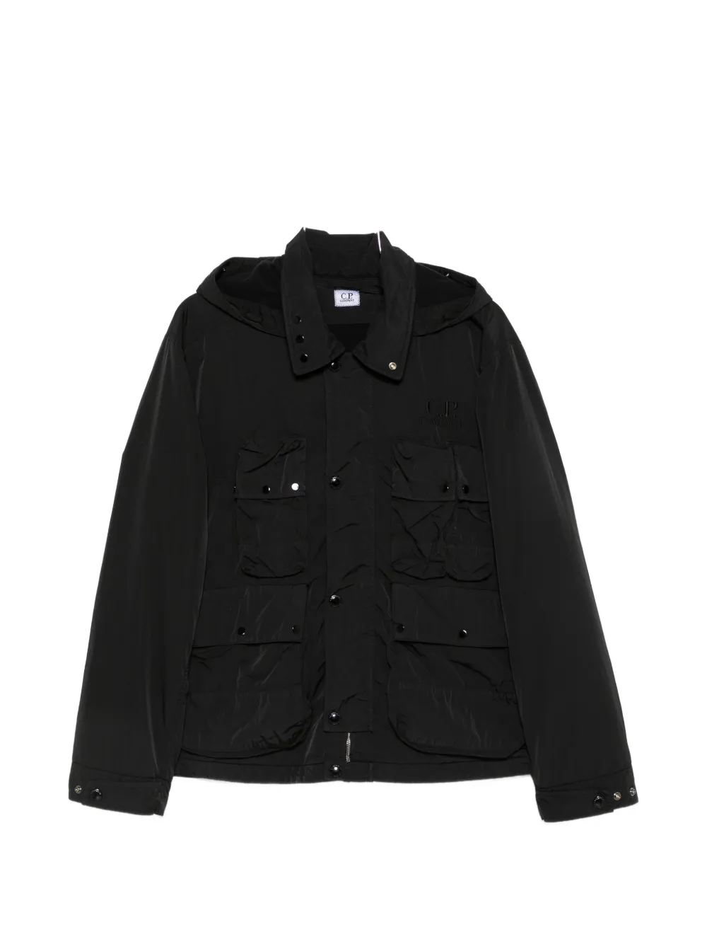 C.P. Company Chrome-R Goggle zip-fastening jacket - Schwarz