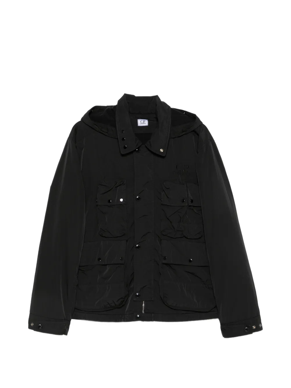C.P. Company Chrome-R Goggle zip-fastening jacket - Schwarz