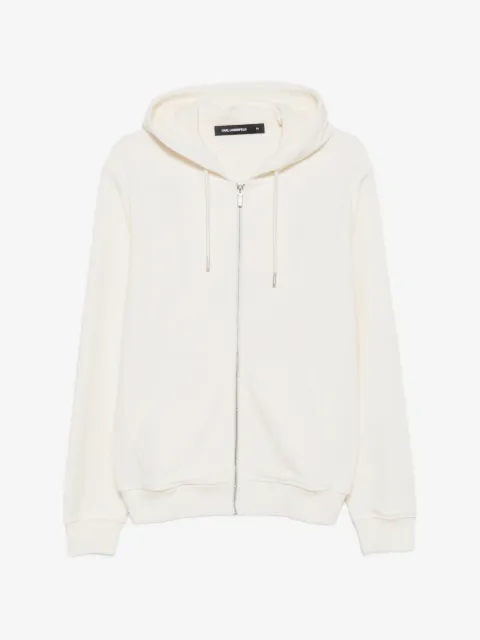 Karl Lagerfeld Kapuzenjacke mit Logo-Prägung