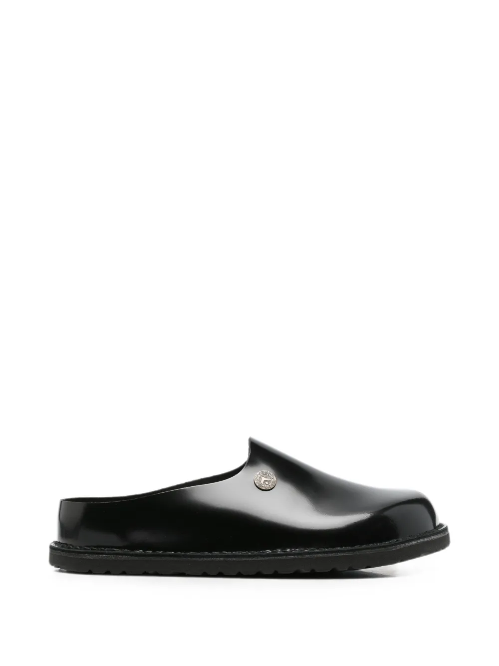 Birkenstock Amsterdam leather mules - Nero