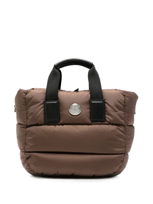 Moncler Caradoc Mini Tote Bag in Brown