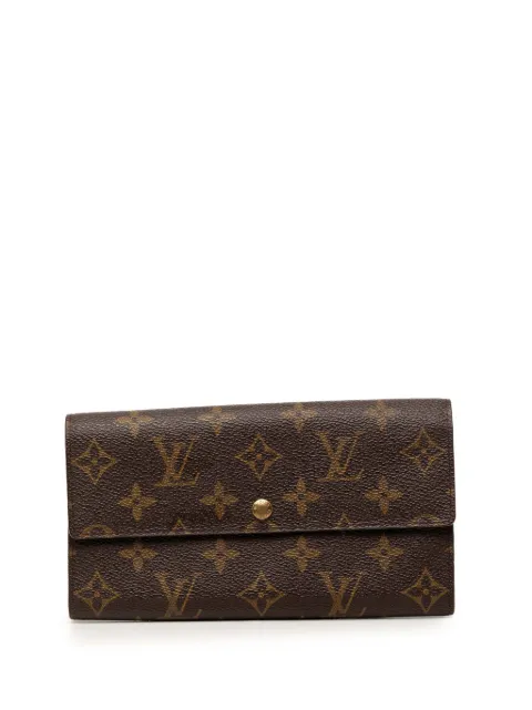 Louis Vuitton Pre-Owned 2002 Monogram Sarah Wallet long wallets