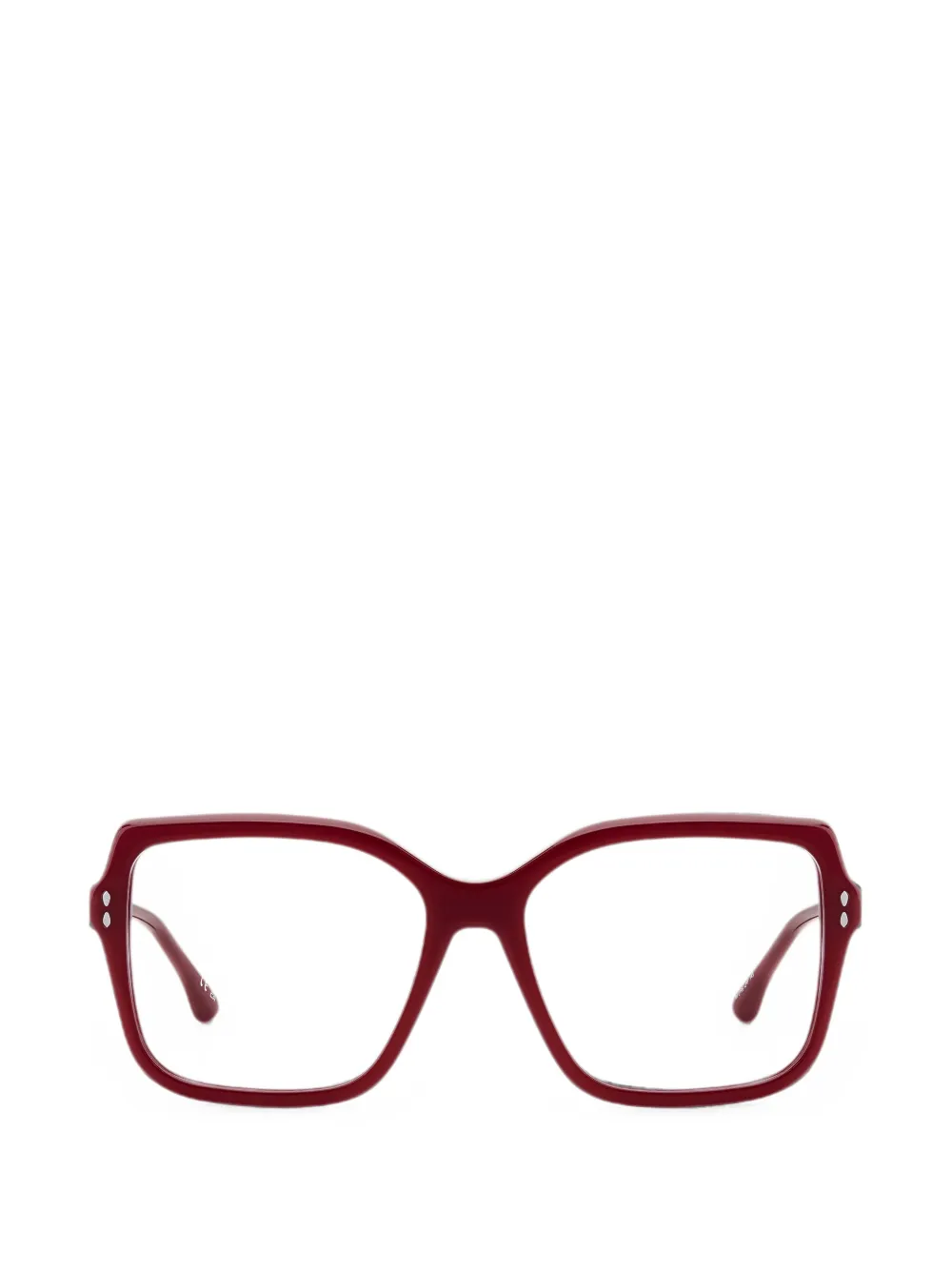 Isabel Marant Eyewear Bril met rechthoekig montuur Rood