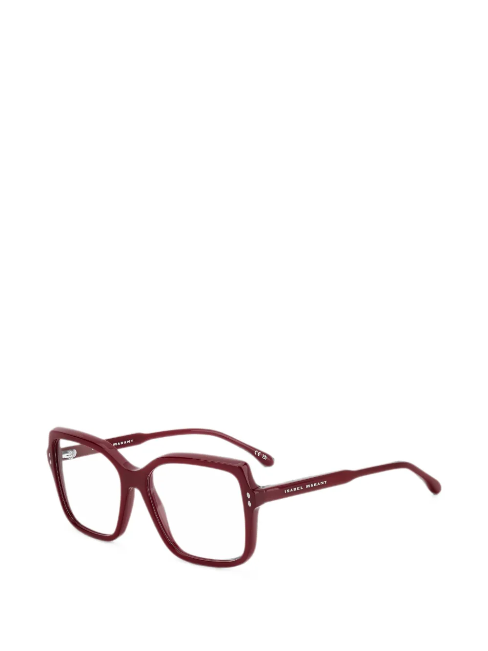 Isabel Marant Eyewear Bril met rechthoekig montuur Rood