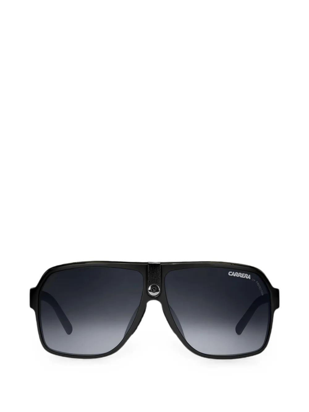 Carrera logo-plaque pilot-frame sunglasses | Black | Image 1