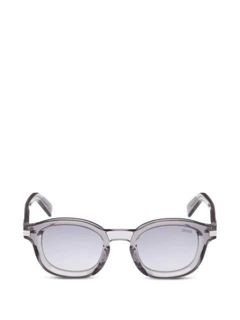 Zegna gafas de sol con montura redonda