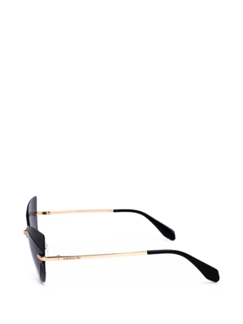 adidas Zonnebril met cat-eye montuur Goud