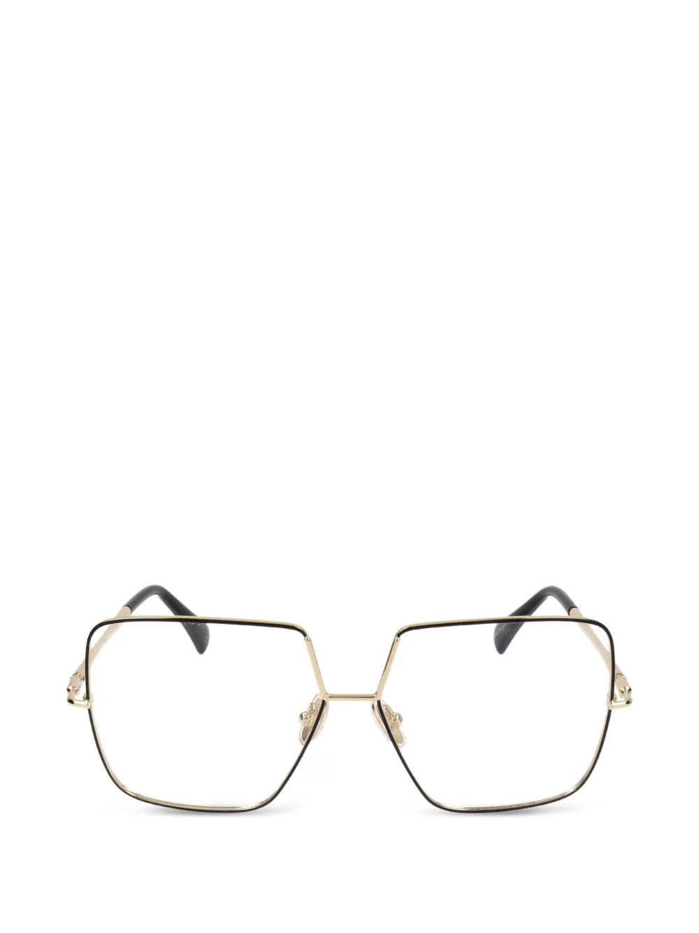 Max Mara Eyewear geometric-frame glasses · 55