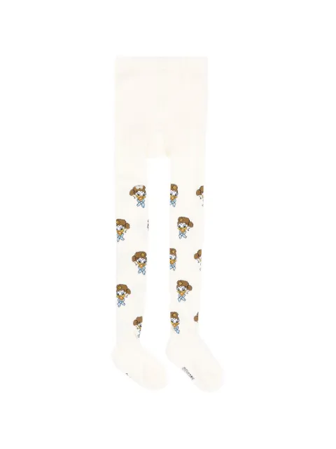 Monnalisa Daisy Duck-intarsia tights