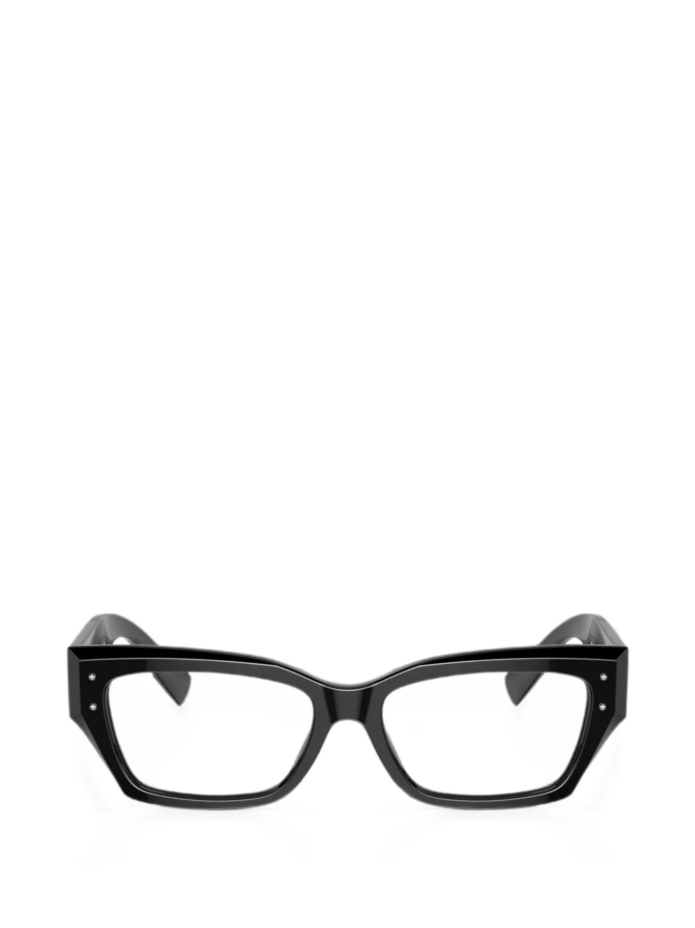 Dolce & Gabbana Eyewear lunettes de vue à monture papillon - Noir Dolce & Gabbana Eyewear lunettes de vue à monture papillon - Noir