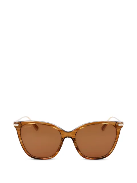 Longchamp striped cat-eye frame sunglasses