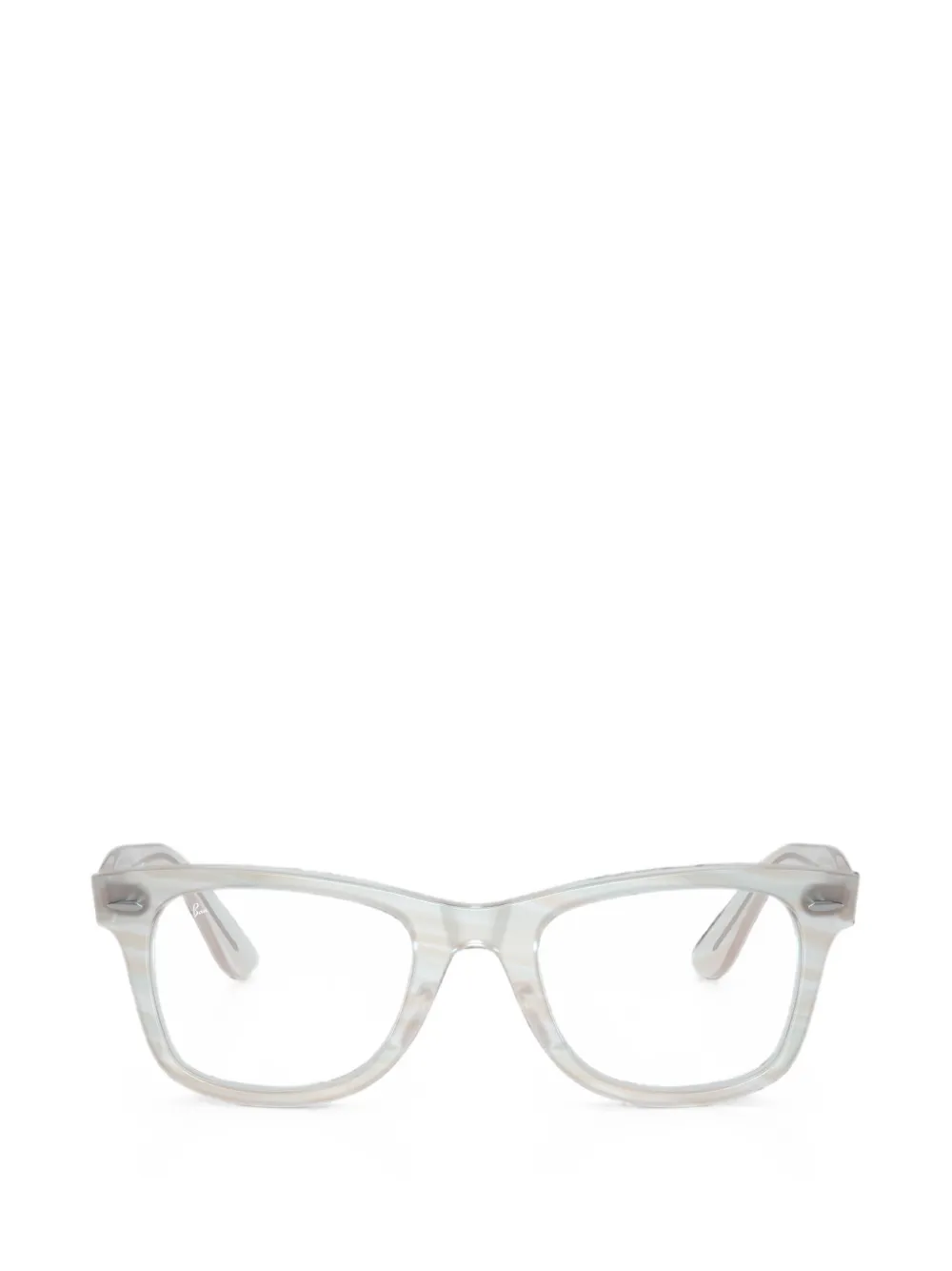 Ray-Ban Occhiali Wayfarer Ease Optics Change - Bianco