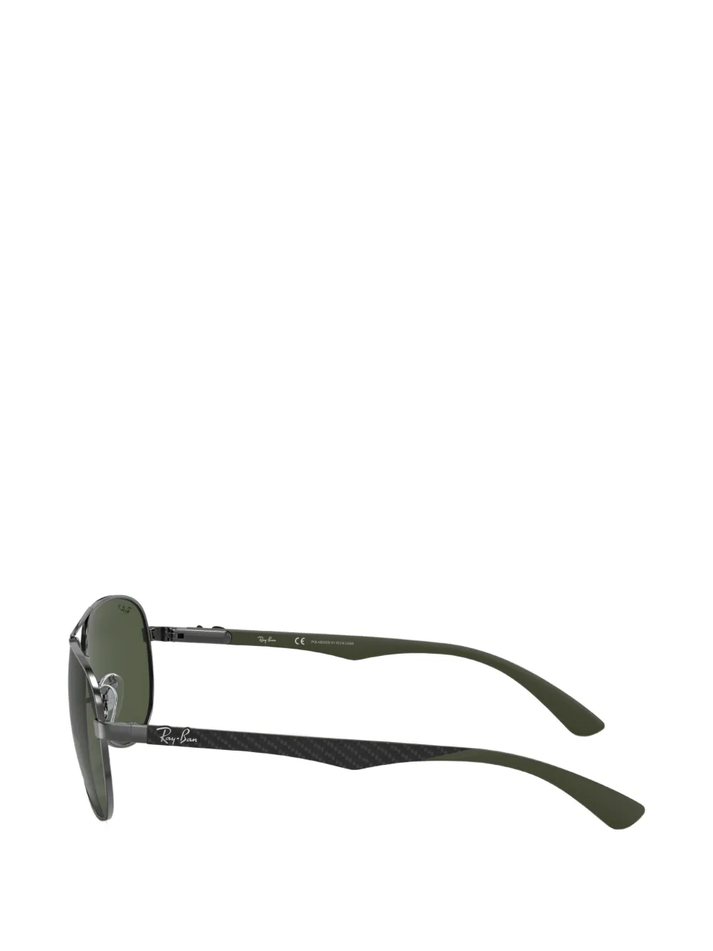 Ray-Ban Zonnebril met piloten montuur Grijs