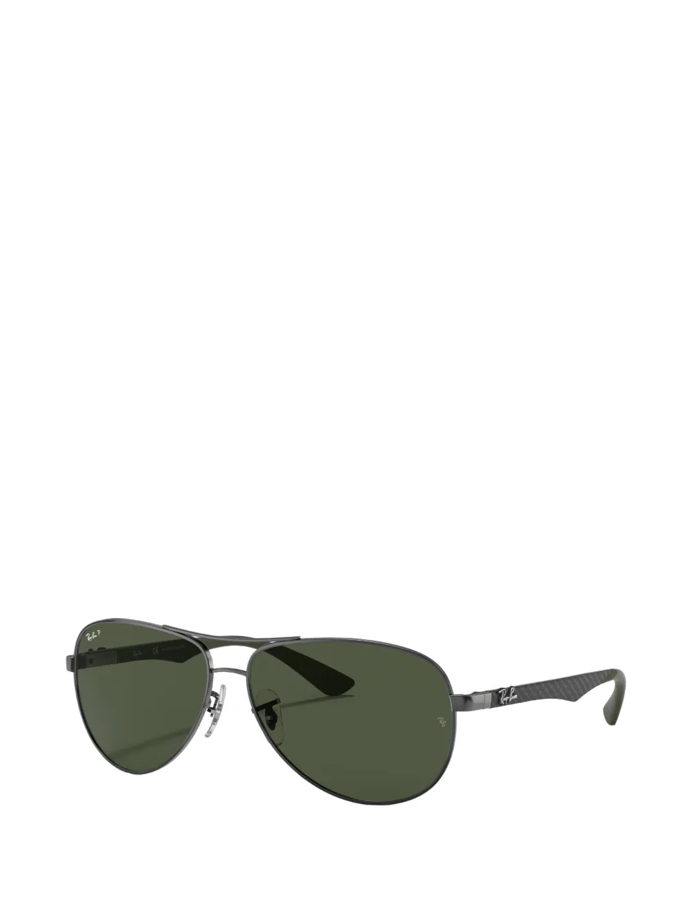 Ray-Ban Zonnebril met piloten montuur Grijs