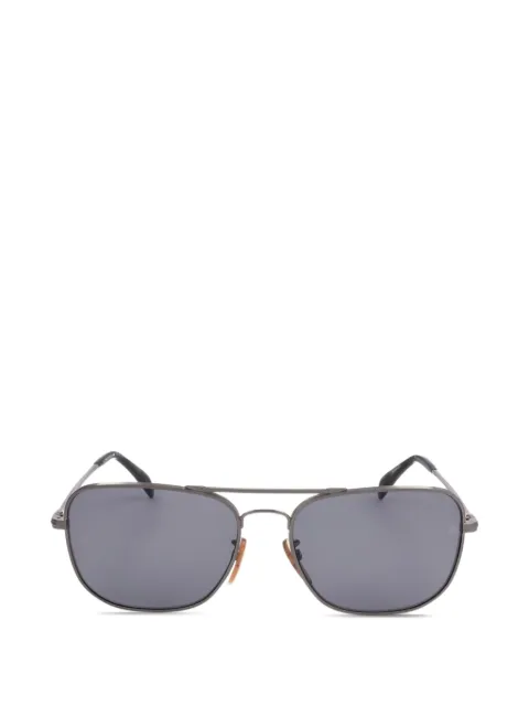 Eyewear by David Beckham Eckige Sonnenbrille mit Doppelsteg