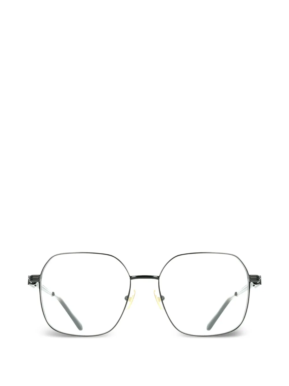 Ferragamo Eyewear Bril met vierkant montuur Zwart