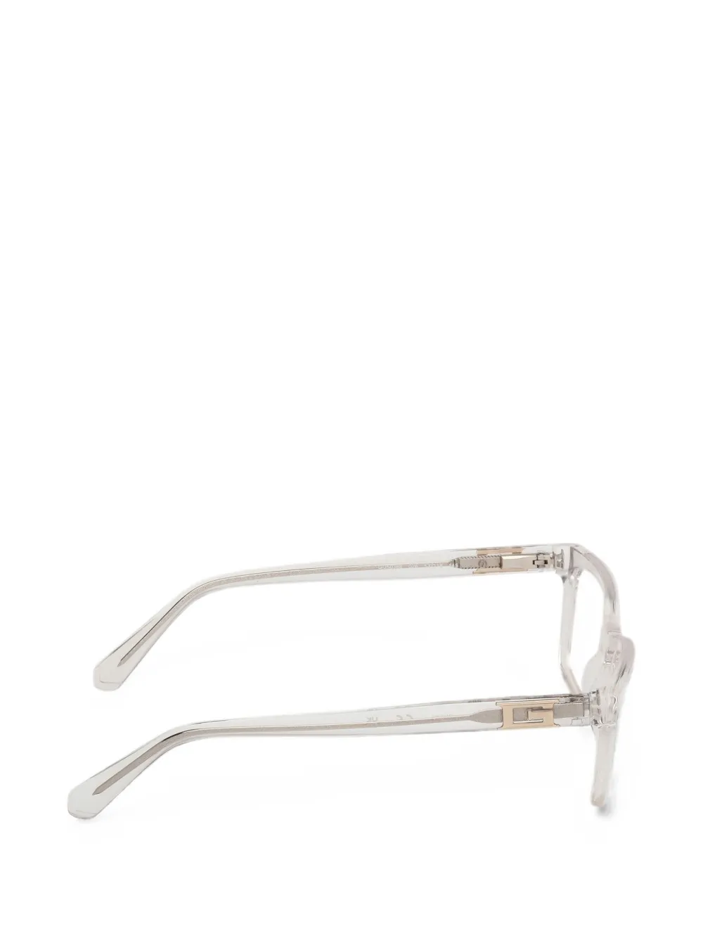 GUESS EYEWEAR Bril met rechthoekig montuur Beige