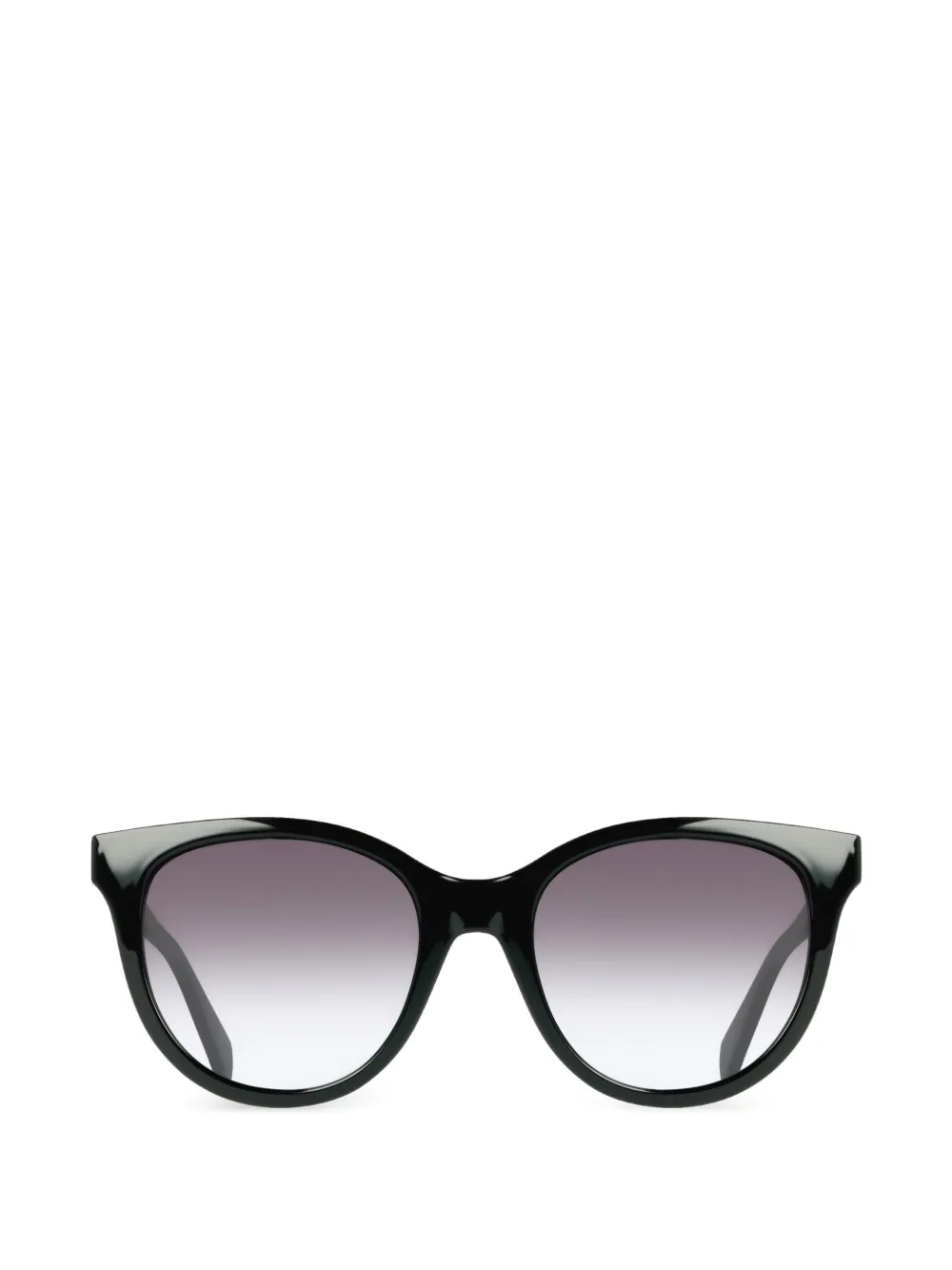 Liu •jo Logo-print Round-frame Sunglasses In Black