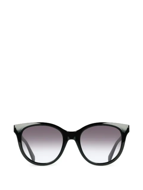 LIU JO logo-print round-frame sunglasses