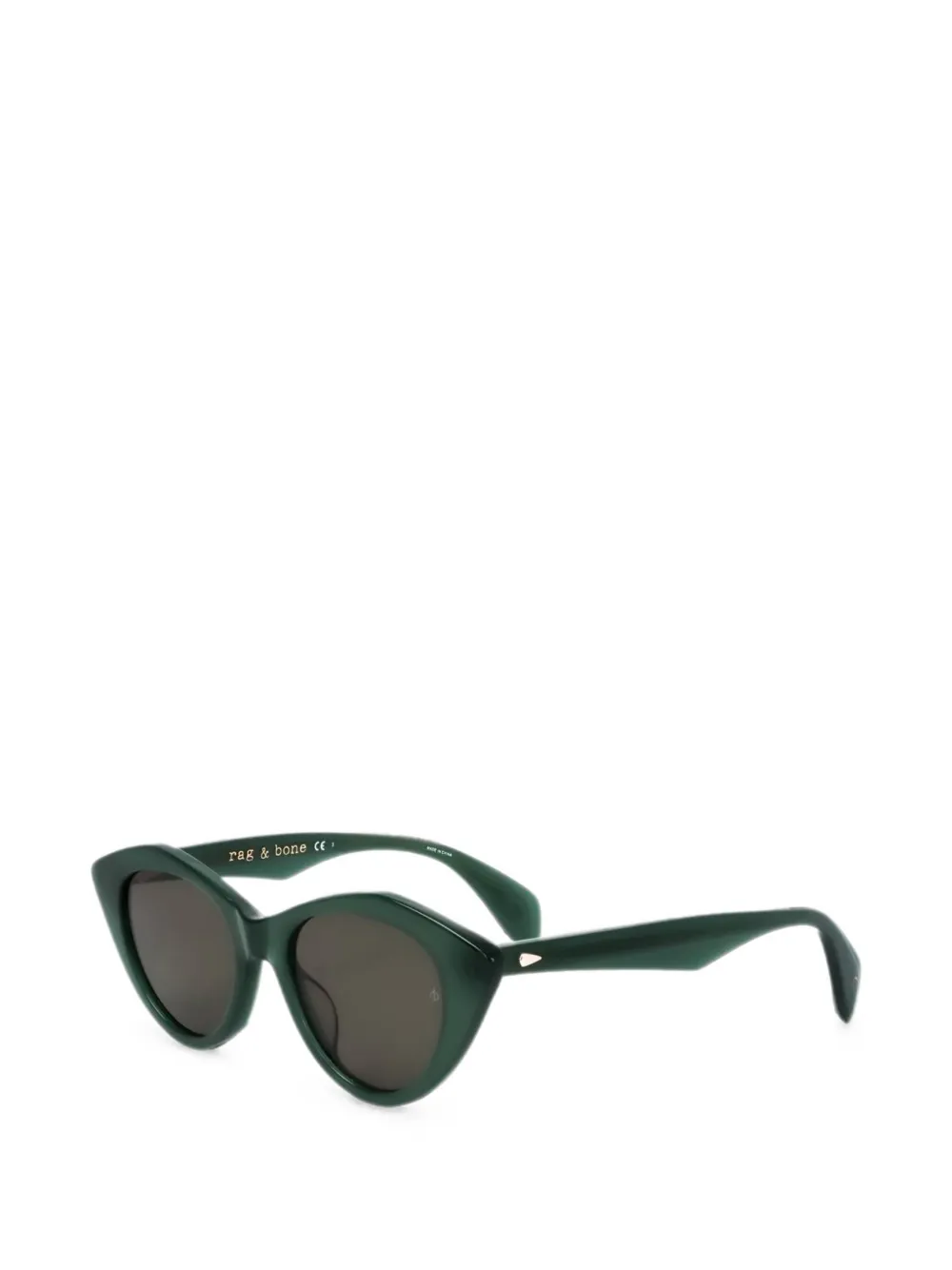 RAG & BONE EYEWEAR Zonnebril met cat-eye montuur Groen