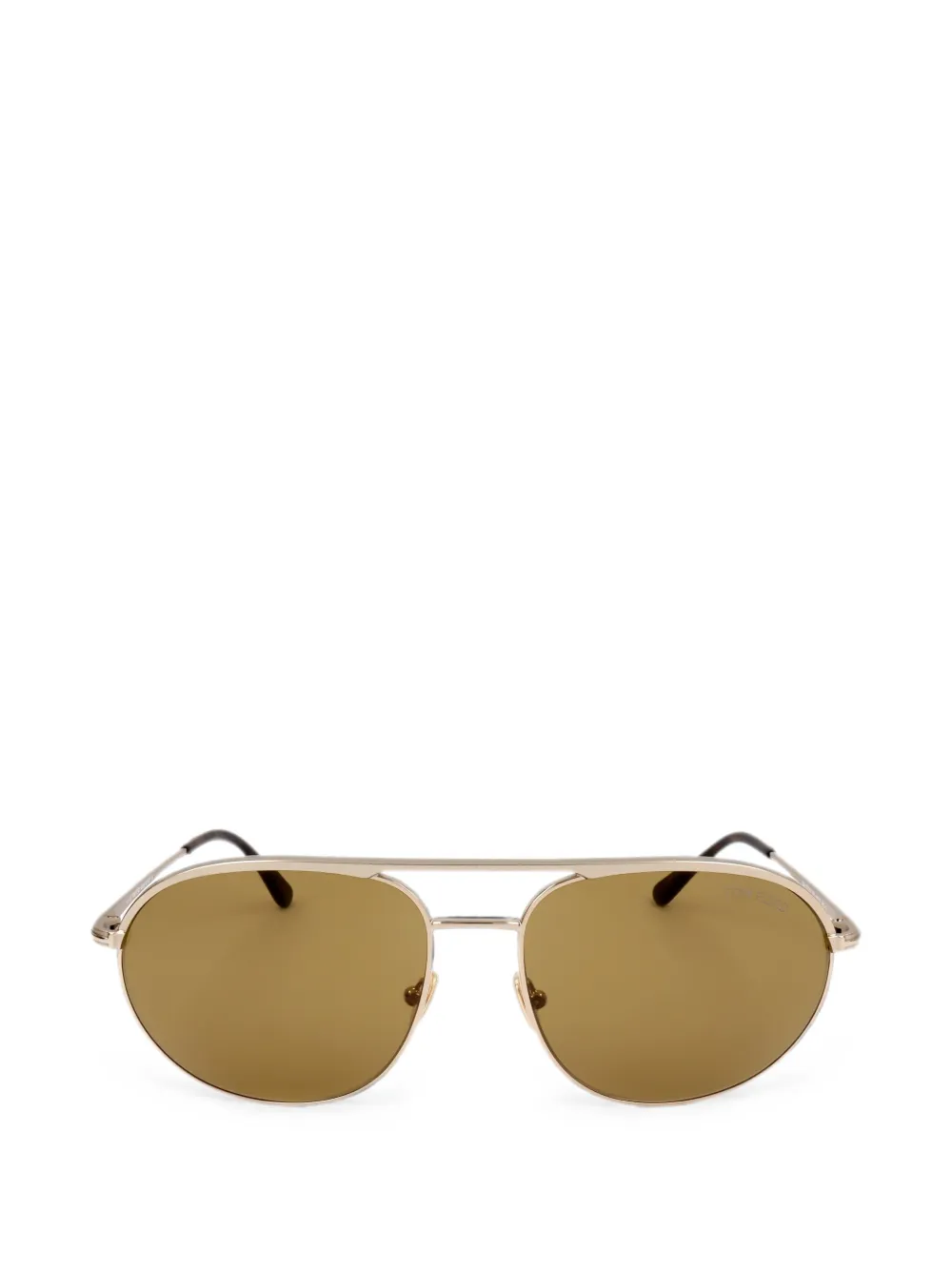 TOM FORD Eyewear 双鼻架飞行员镜框太阳眼镜 | 粉色 | Image 1