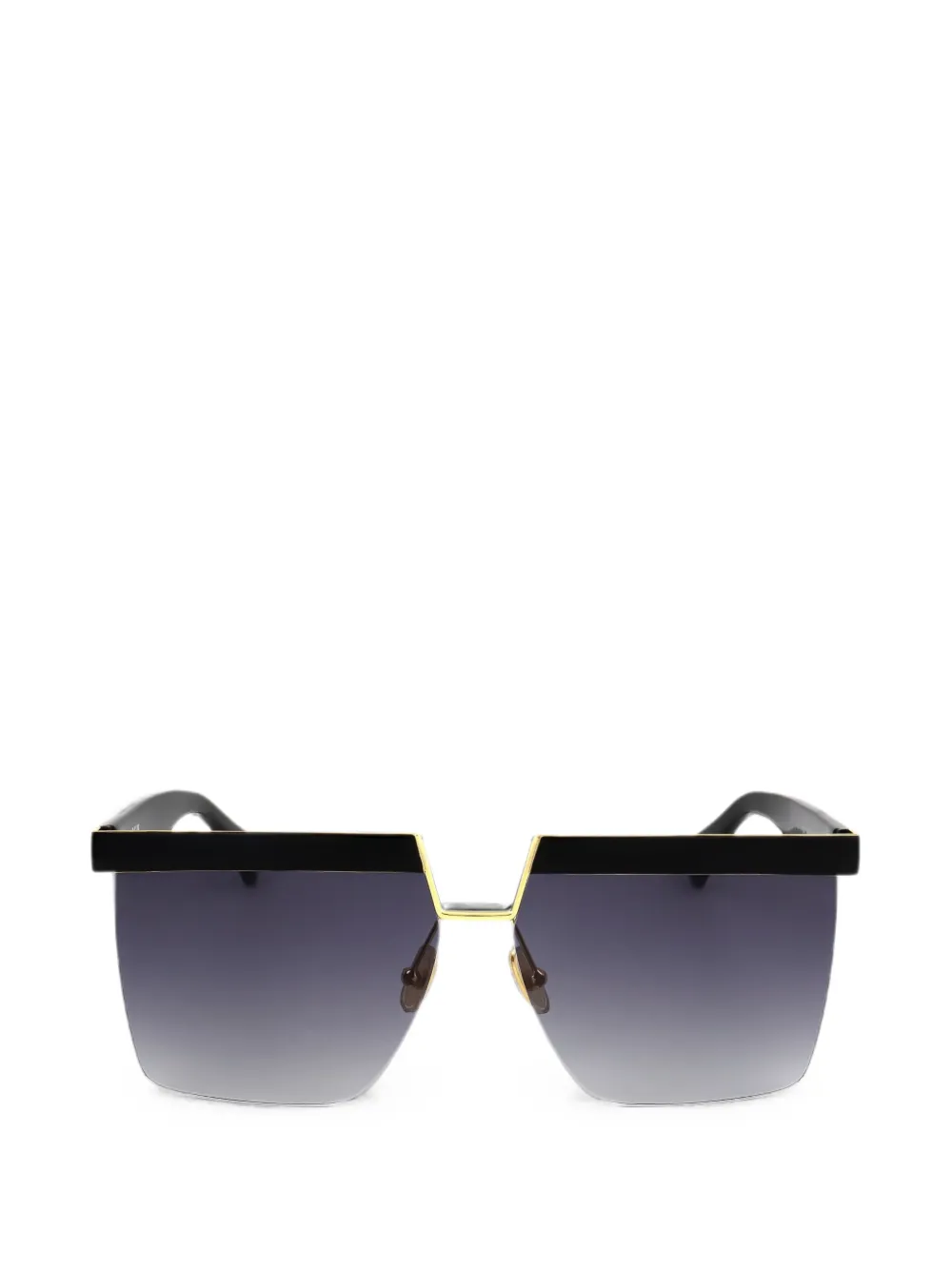 Max Mara Eyewear lunettes de soleil à monture oversize - Noir Max Mara Eyewear lunettes de soleil à monture oversize - Noir