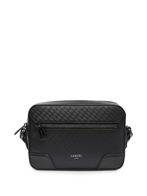 Lancel Charlie logo-embossed messenger bag