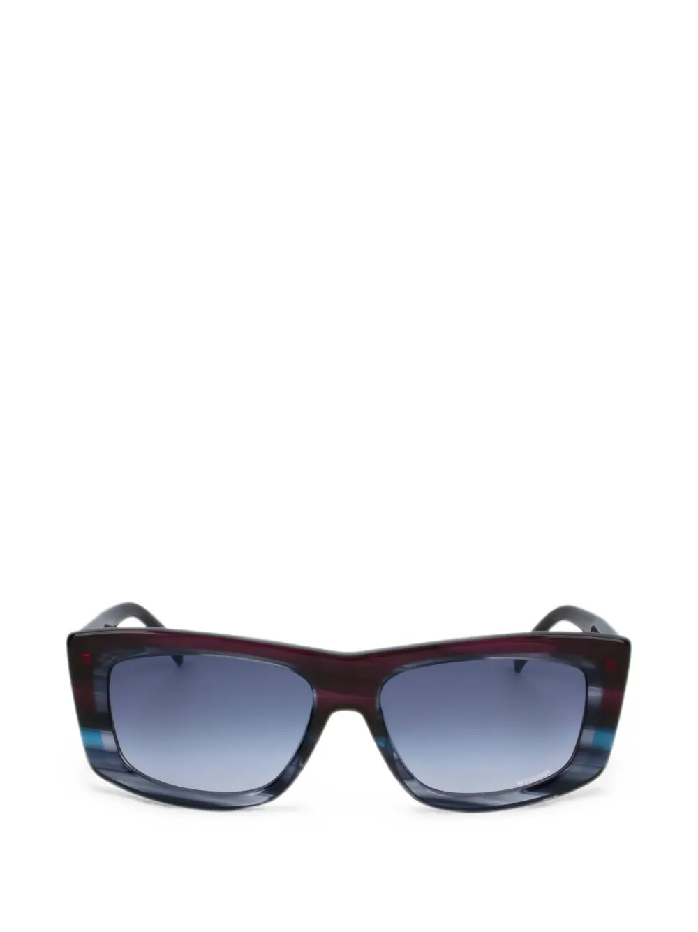 Missoni Occhiali da sole rettangolari - Blu