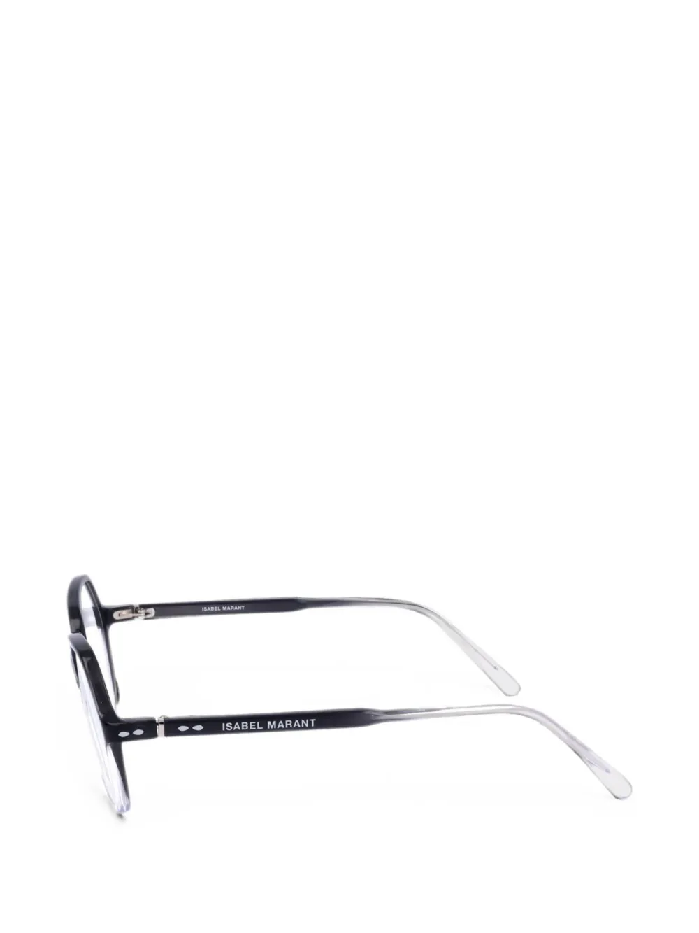 Isabel Marant Eyewear Bril met geometrisch montuur Grijs