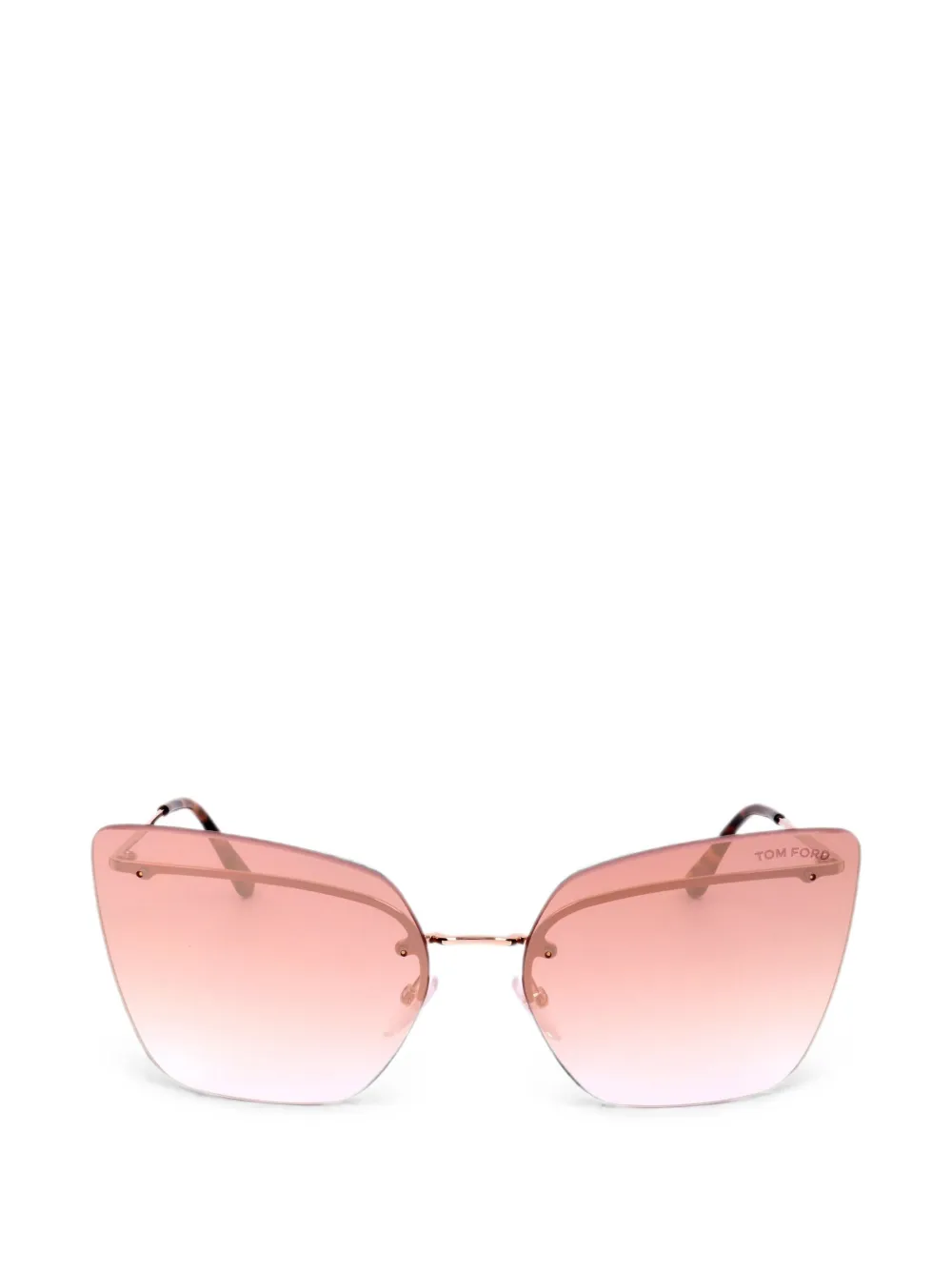 TOM FORD Eyewear Occhiali da sole cat-eye - Oro