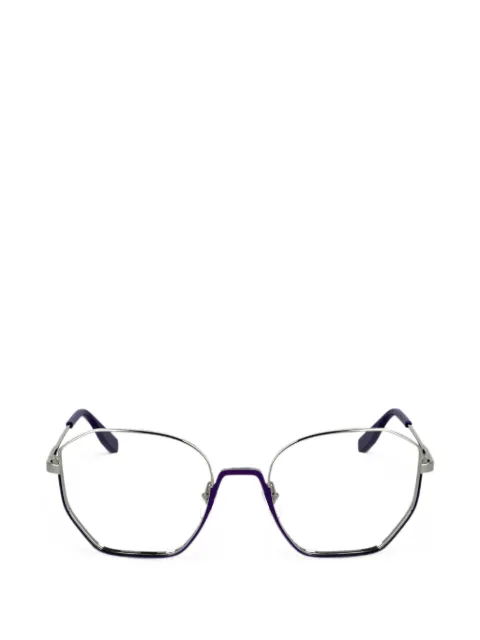Karl Lagerfeld lentes con armazón geométrica