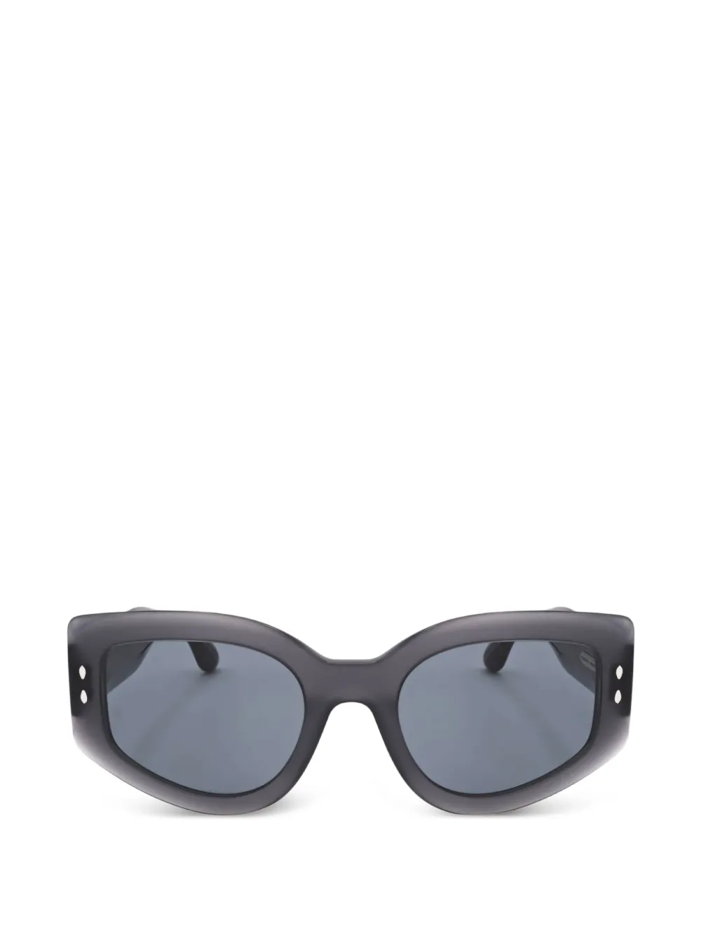 Isabel Marant Eyewear Zonnebril met geometrisch montuur Grijs