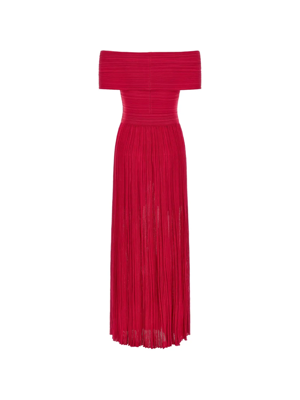 Antonino Valenti Ginevra maxi-jurk Rood