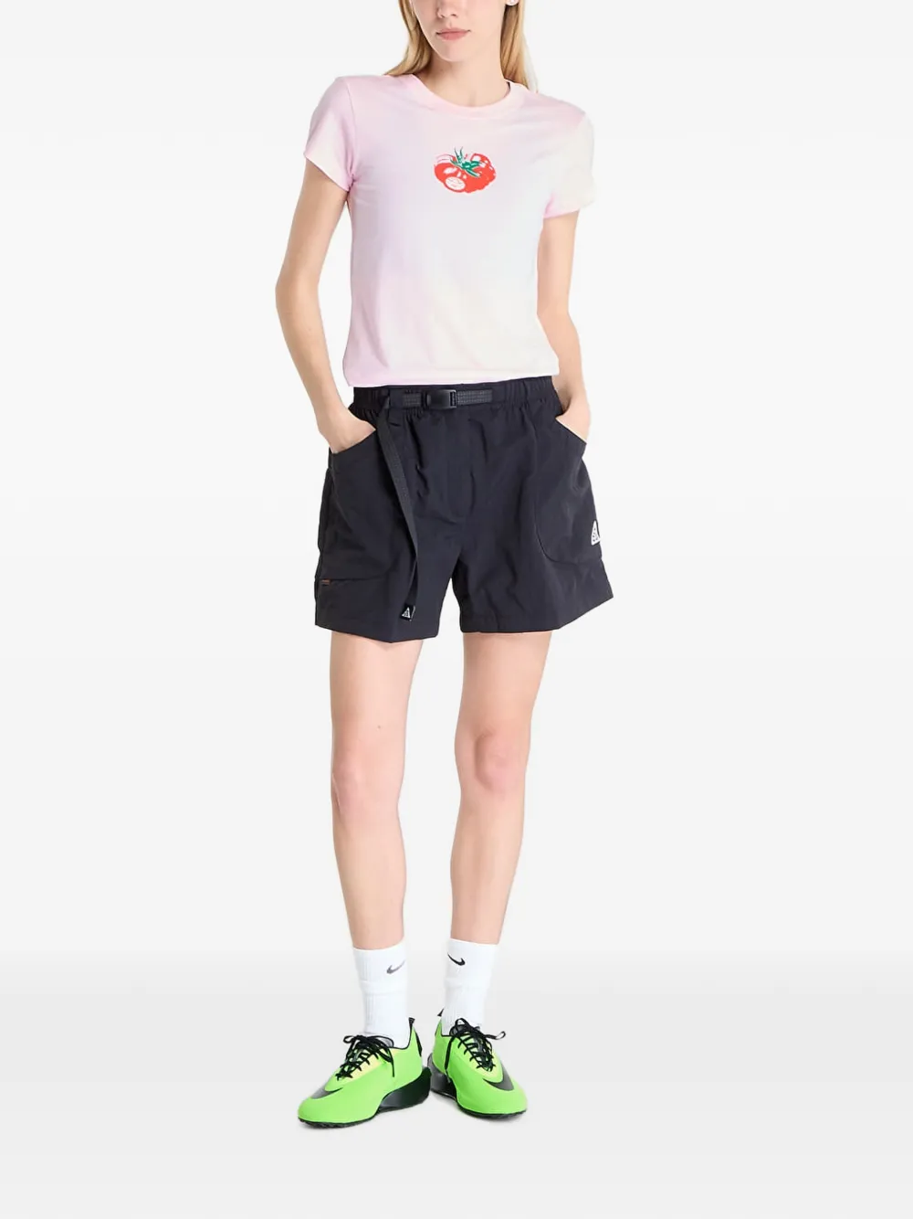 Nike ACG Dolomiti shorts met ceintuur Zwart