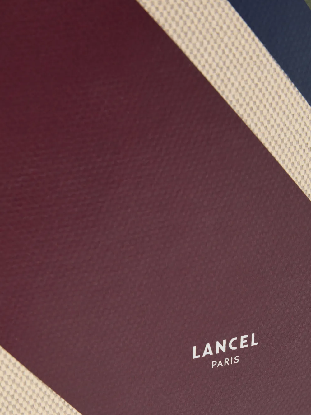 Lancel Charlie clutch Paars